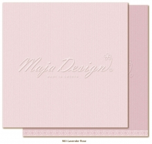 Maja Monochromes Shades of Celebration Lavender Rose Cardstock Design 12"x12"