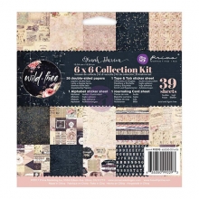 Paper Pad 6”x6” Prima Wild & Free 39 ark Marketing