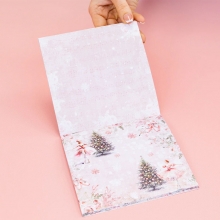 Paper Pad - A Christmas Dream Pearl Paper - Crafters Companion