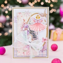 Paper Pad - A Christmas Dream Pearl Paper - Crafters Companion