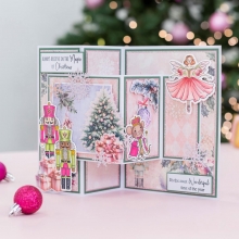 Paper Pad - A Christmas Dream Pearl Paper - Crafters Companion