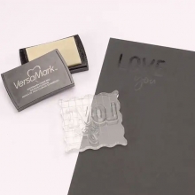 Embossingpulver Nellie - Silver Glitter - 7 gram