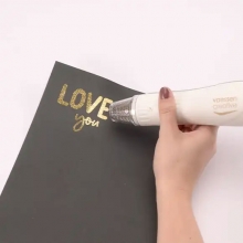 Embossingpulver Nellie - Gold Glitter - 7 gram