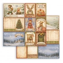 Scrapbooking julpapper Paper Pad Stamperia Silent Night
