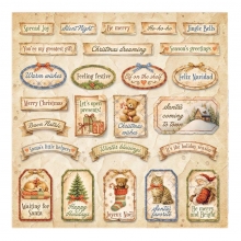 Scrapbooking julpapper Paper Pad Stamperia Silent Night
