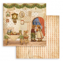 Scrapbooking julpapper Paper Pad Stamperia Silent Night