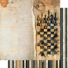 Paper Pad 12x12 - Alchemy of Art - Adventure Men - 6 ark