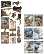 Paper Pack 6x12 - Klippark Art 2 Illusions - Alchemy of Art