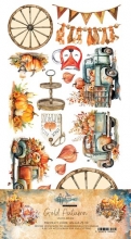 Paper Pack Extra Cut Out - Alchemy of Art - Gold Autumn