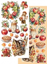 Paper Pack Extra Cut Out - Alchemy of Art - Gold Autumn