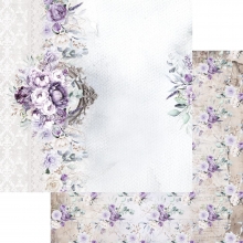 Scrapbooking Papper Paper Pad Alchemy of Art - In Purple Color Vintage