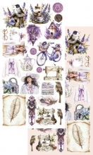 Paper Pack Extra Set - Klippark Alchemy of Art - In Purple Color