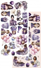 Paper Pack Extra Set - Klippark Alchemy of Art - In Purple Color