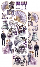 Paper Pack Extra Set - Klippark Alchemy of Art - In Purple Color