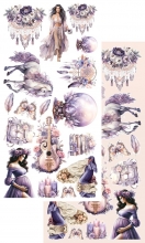Paper Pack Extra Set - Klippark Alchemy of Art - In Purple Color