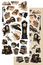 Paper Pack 6x12 - Klippark In the Library - Alchemy of Art