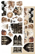 Paper Pack 6x12 - Klippark In the Library - Alchemy of Art