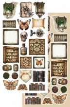 Paper Pack 6x12 - Klippark In the Library - Alchemy of Art