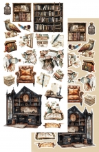 Paper Pack 6x12 - Klippark In the Library - Alchemy of Art