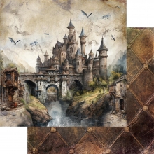 Scrapbooking Paper Pad Alchemy of Art - The Legends Of The Dragons