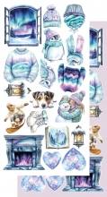 Paper Pack Extra Set - Klippark Magic of the Northern Lights - Alchemy of Art