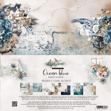 Paper Pad Scrapbooking Papper Alchemy of Art - Ocean Blue