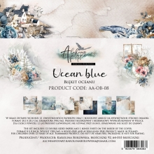 Paper Pad Scrapbooking Papper Alchemy of Art - Ocean Blue