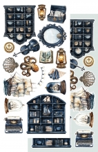 Paper Pack 6x12 - Klippark Ocean Blue - Alchemy of Art
