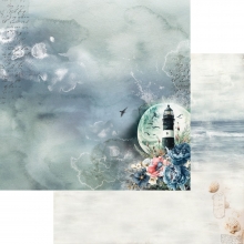 Paper Pad Scrapbooking Papper Alchemy of Art - Ocean Blue