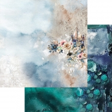 Paper Pad Scrapbooking Papper Alchemy of Art - Ocean Blue