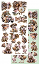 Paper Pack 6x12 - Klippark Wild Adventures - Alchemy of Art