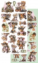 Paper Pack 6x12 - Klippark Wild Adventures - Alchemy of Art