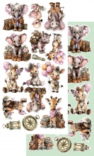 Paper Pack 6x12 - Klippark Wild Adventures - Alchemy of Art