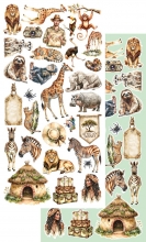 Paper Pack 6x12 - Klippark Wild Adventures - Alchemy of Art