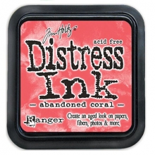 Distress Ink Abandoned Coral Tim Holtz Stämpeldyna