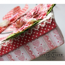 Paper Pad 6"x6" Authentique Adore Dekorationer DIY