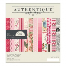 Paper Pad 6"x6" Authentique Adore Dekorationer DIY