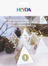 Adventskalender Pyramid Guld Heyda Paketkalender