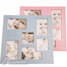 Album 12”x12” Pioneer Sewn Embossed Collage Frame Baby Girl