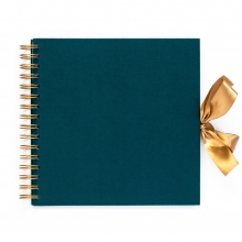 Fotoalbum Spiralbundet - 20,5x20,5 cm - Dark green - 30 sidor