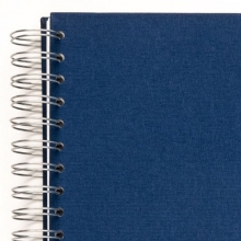Fotoalbum Spiralbundet - 31,5 cm - Navy Blue - 30 sidor