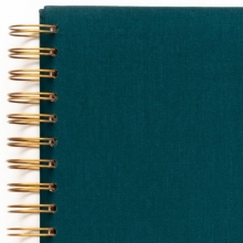 Fotoalbum Spiralbundet - 20,5x20,5 cm - Dark green - 30 sidor