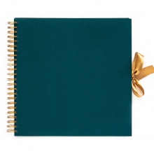 Fotoalbum Spiralbundet - 31,5 cm - Dark Green - 30 sidor