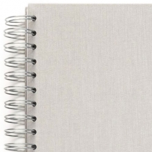 Fotoalbum Spiralbundet - 31,5 cm - Soft Grey - 30 sidor