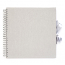 Fotoalbum Spiralbundet - 31,5 cm - Soft Grey - 30 sidor
