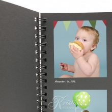 Spiralalbum 30,5 x 30,5 cm - Svart - 35 ark