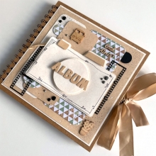 Spiralalbum 20,5 x 20,5 cm - Natur - 35 ark