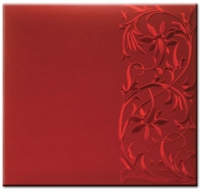 Album 12”x12” - Embroidered Memory album - RED