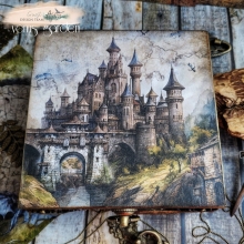 Decoupage Papper Alchemy of Art - The Legends Of The Dragons