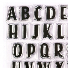 Clearstamps Paperfuel A6 - Alphabet Vintage